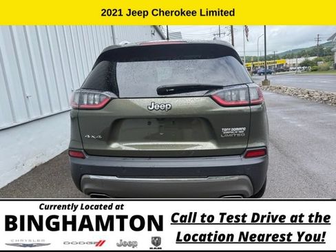 Used 2021 Jeep Cherokee Limited w/ Elite Package AWD/4WD image 7