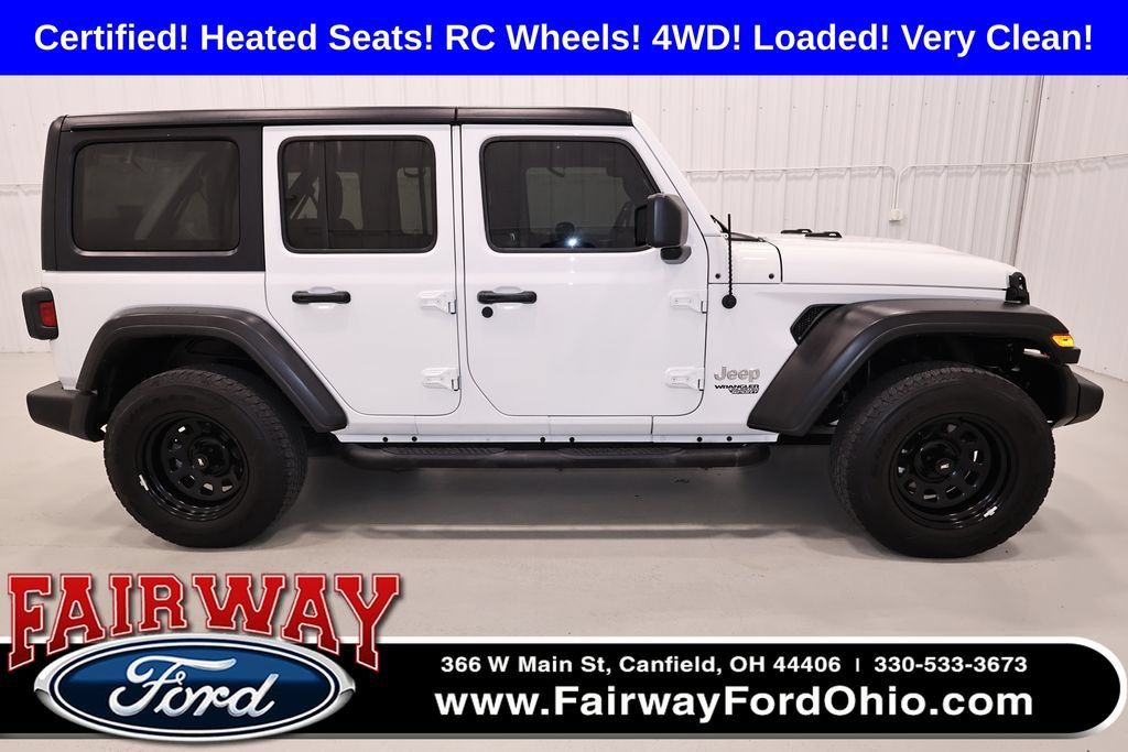 Used 2020 Jeep Wrangler Unlimited Sport S AWD/4WD image 1