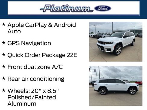 Used 2022 Jeep Grand Cherokee L Limited image 21