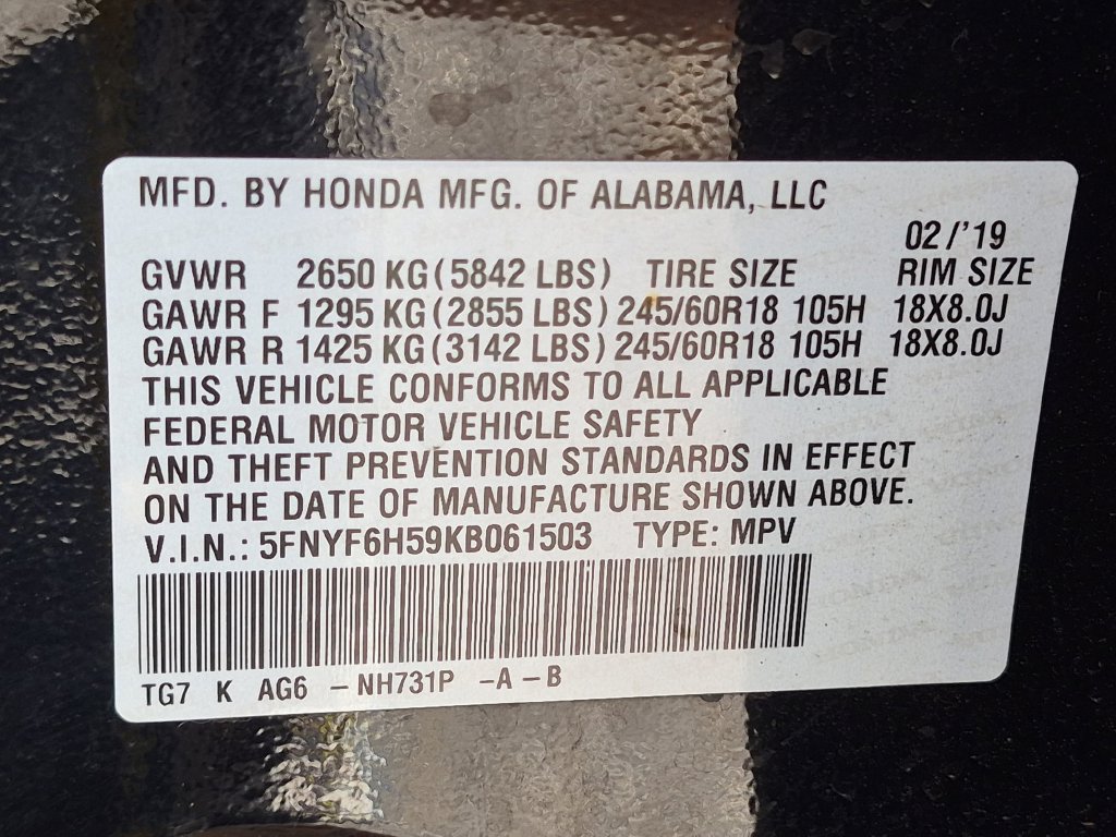 Used 2019 Honda Pilot EX-L image 31