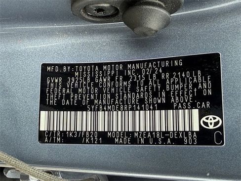 Used 2024 Toyota Corolla LE image 33