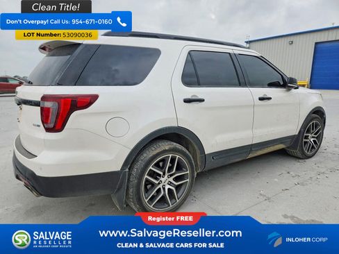 Used 2017 Ford Explorer Sport w/ Equipment Group 401A AWD/4WD image 4