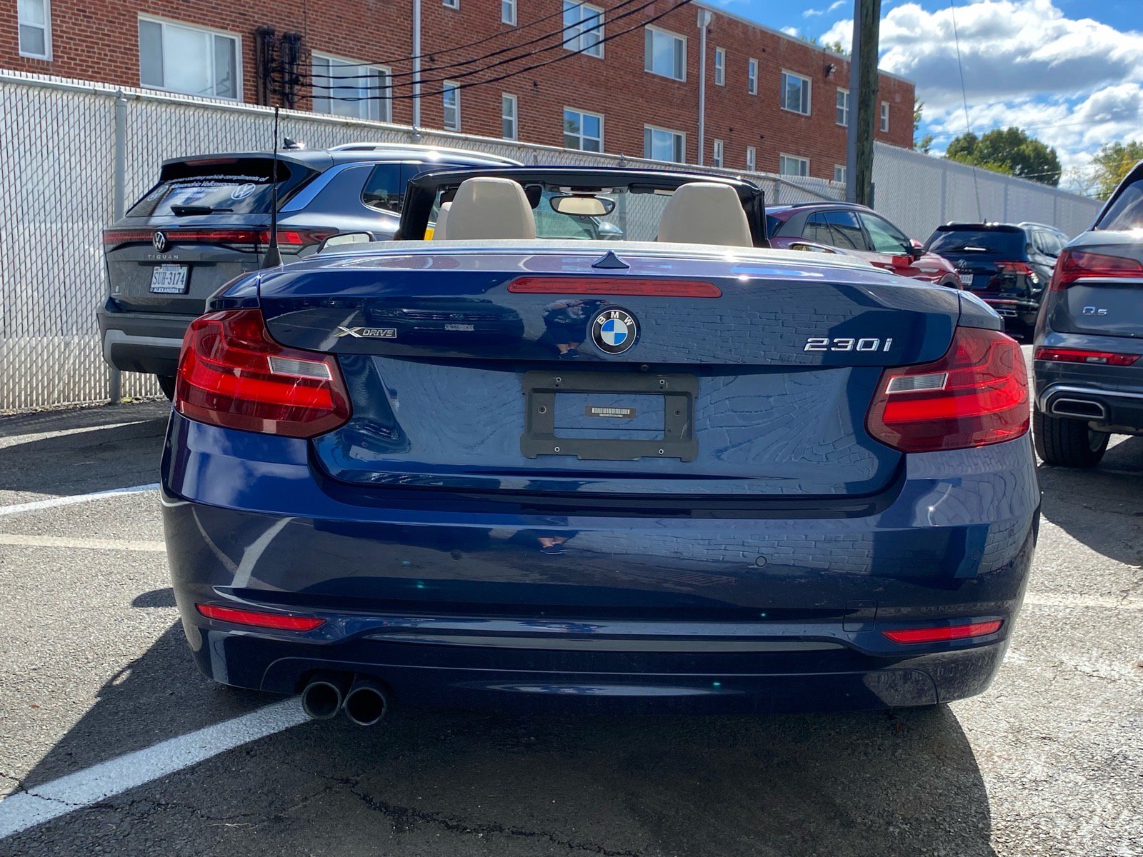 Used 2017 BMW 230i xDrive Convertible AWD/4WD image 3