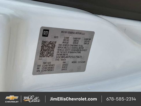 New 2025 Chevrolet Express 2500 w/ Driver Convenience Package image 25