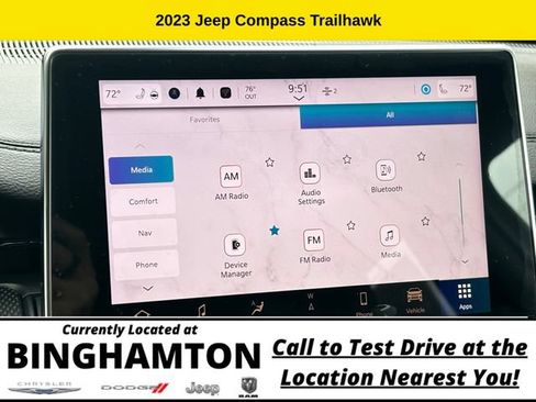 Used 2023 Jeep Compass Trailhawk w/ Trailhawk Elite Group AWD/4WD image 31
