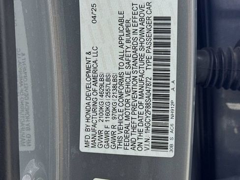 Certified 2025 Honda Accord Touring image 41
