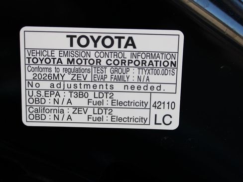Certified 2026 Toyota bZ AWD/4WD image 56