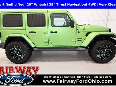 Used 2019 Jeep Wrangler Unlimited Sahara w/ Uconnect 4C Nav & Sound Group