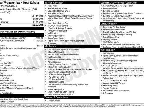 Used 2025 Jeep Wrangler Unlimited Sahara AWD/4WD image 17