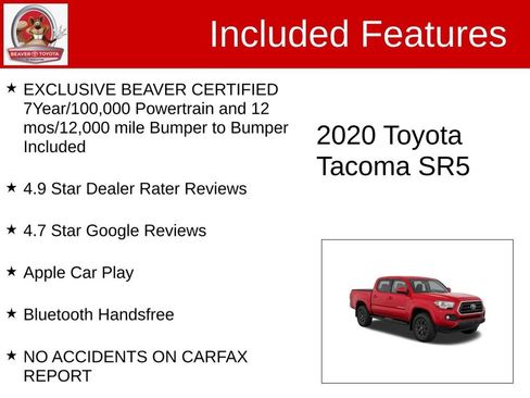 Used 2020 Toyota Tacoma SR5 RWD image 4