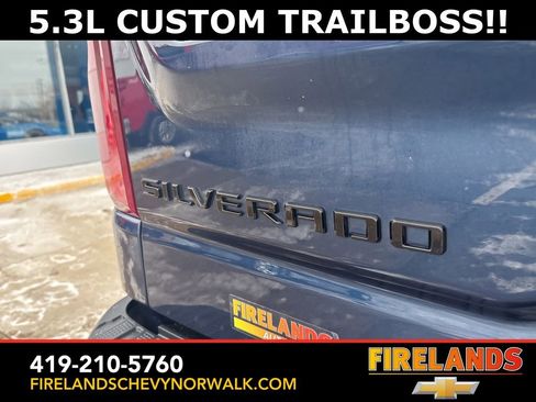 Used 2021 Chevrolet Silverado 1500 Custom Trail Boss w/ LPO, Dark Essentials Package image 39