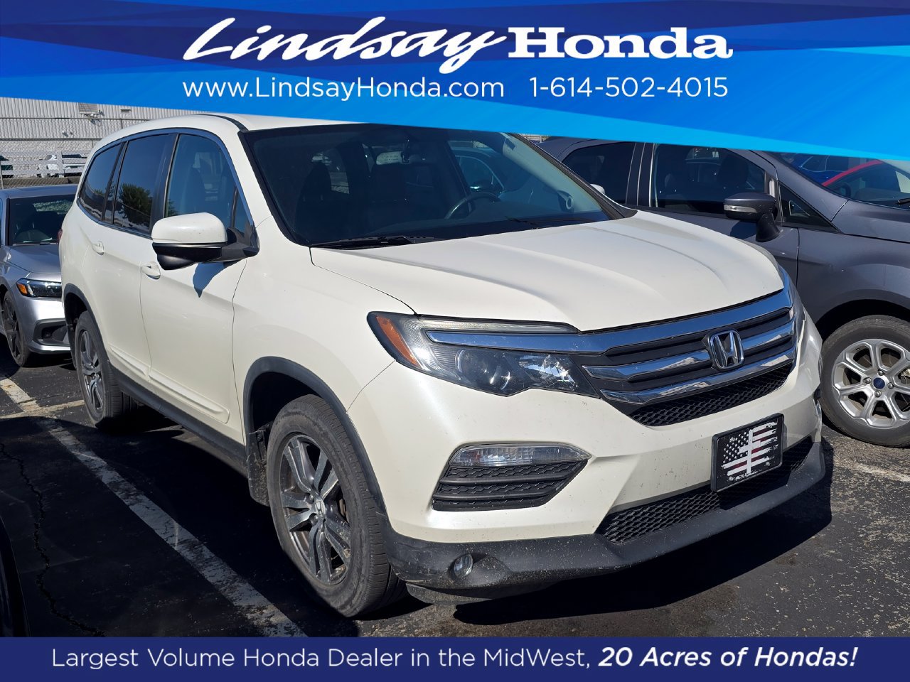 Used 2017 Honda Pilot EX-L image 2