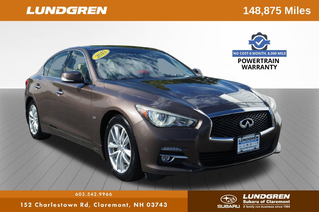 Used 2017 INFINITI Q50 3.0t Premium w/ 3.0T Premium Plus Package AWD/4WD image 1