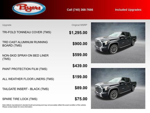 Used 2025 Toyota Tundra Limited AWD/4WD image 5