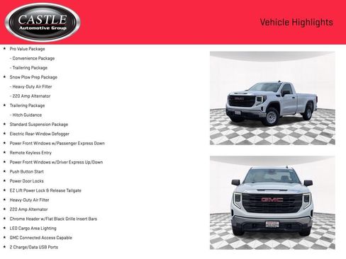 Used 2024 GMC Sierra 1500 Pro w/ Pro Value Package AWD/4WD image 8
