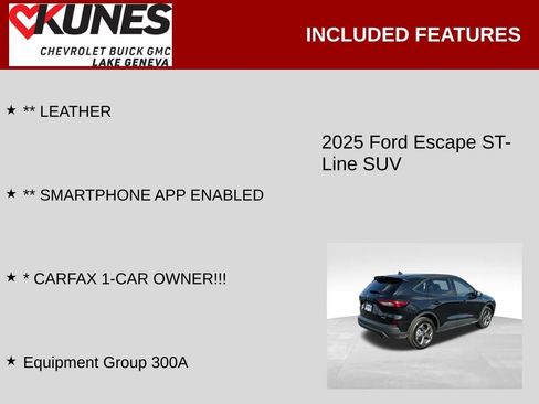 Used 2025 Ford Escape ST-Line image 2