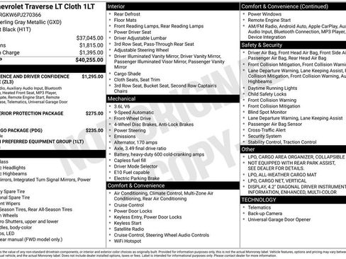 Used 2023 Chevrolet Traverse LT image 3