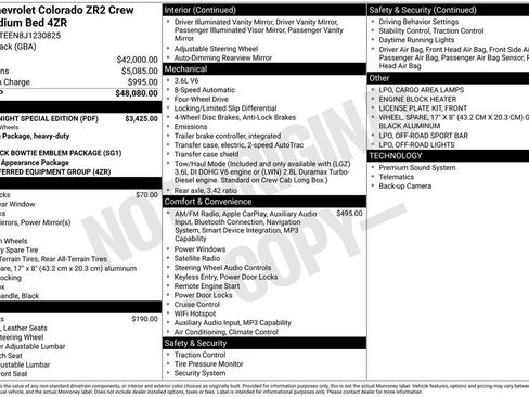 Used 2018 Chevrolet Colorado ZR2 w/ ZR2 Midnight Special Edition AWD/4WD image 32