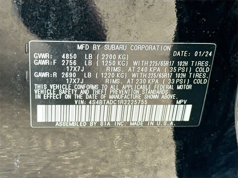 Used 2024 Subaru Outback Premium image 36