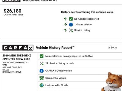Used 2019 Mercedes-Benz Sprinter 144