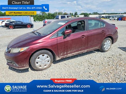 Used 2014 Honda Civic LX image 1