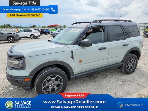 Used 2021 Ford Bronco Sport Badlands AWD/4WD image 1
