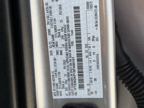 Certified 2025 Ford F150 STX w/ Equipment Group 200A RWD image 28