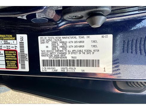 Used 2023 Toyota Tundra Limited image 34