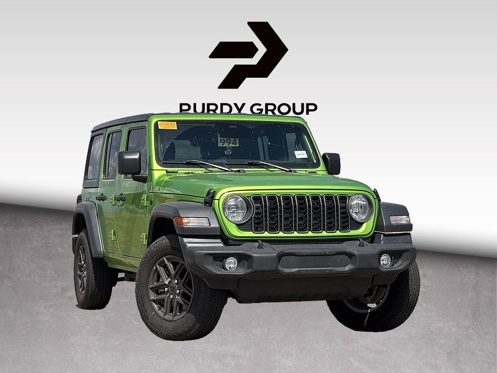 Used 2025 Jeep Wrangler Unlimited Sport AWD/4WD image 1