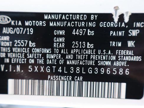 Used 2020 Kia Optima LX image 46