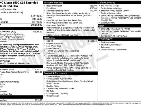 Used 2018 GMC Sierra 1500 SLE w/ SLE Value Package AWD/4WD image 6