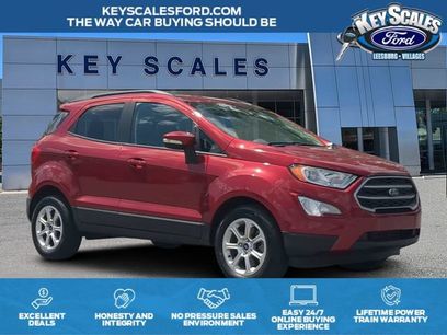 Certified 2021 Ford EcoSport SE w/ Interior Protection Package