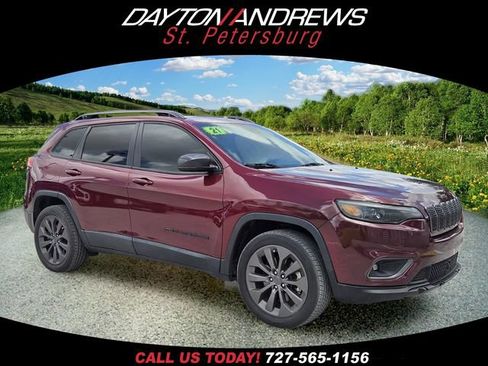 Certified 2021 Jeep Cherokee Latitude Lux 80th Anniv w/ Quick Order Package 26U 80TH FWD image 1
