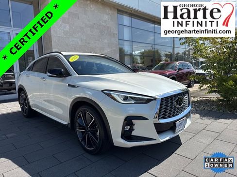 Certified 2022 INFINITI QX55 Luxe w/ Cargo Package image 1