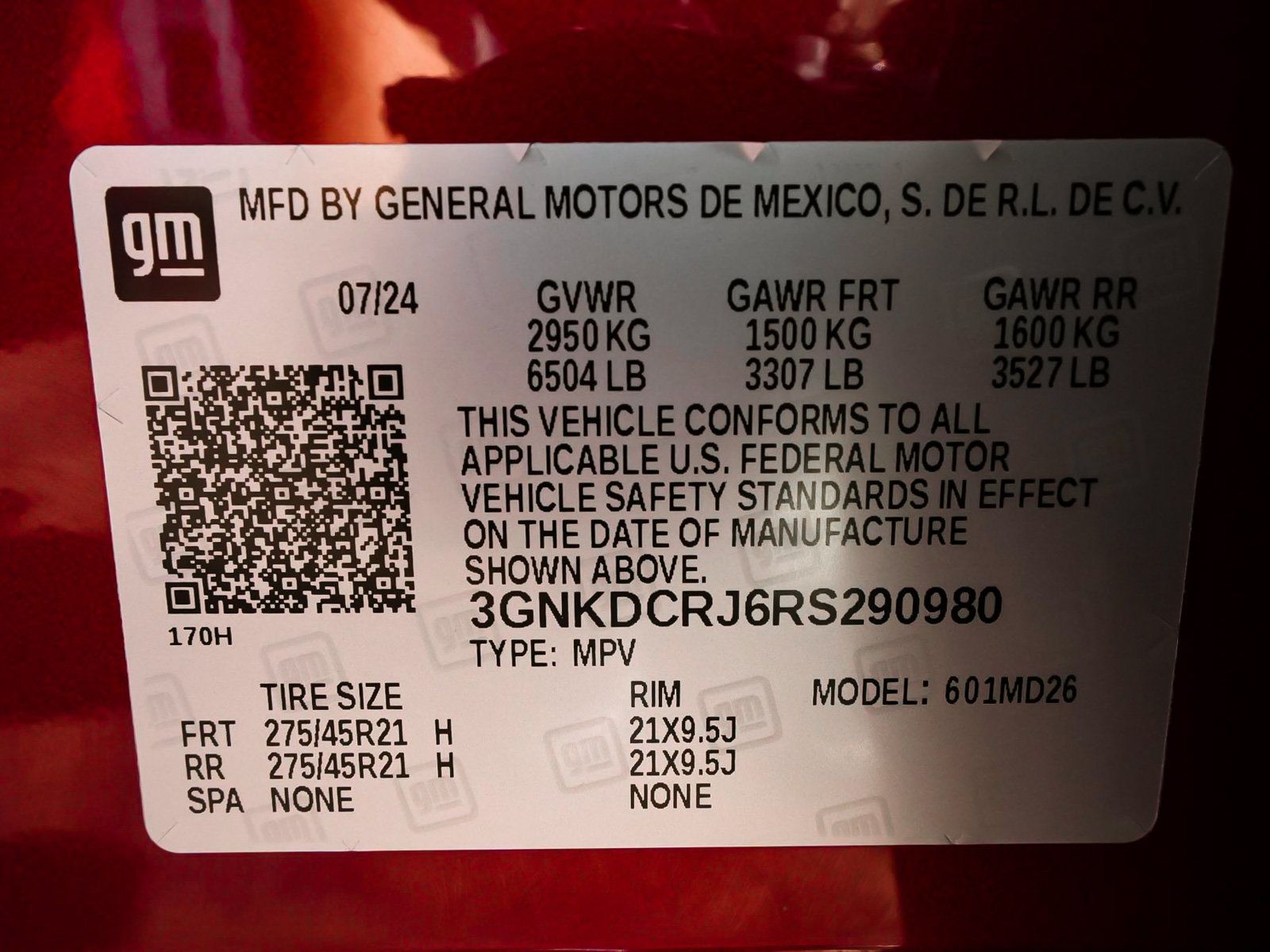 Used 2024 Chevrolet Blazer EV RS AWD/4WD image 16