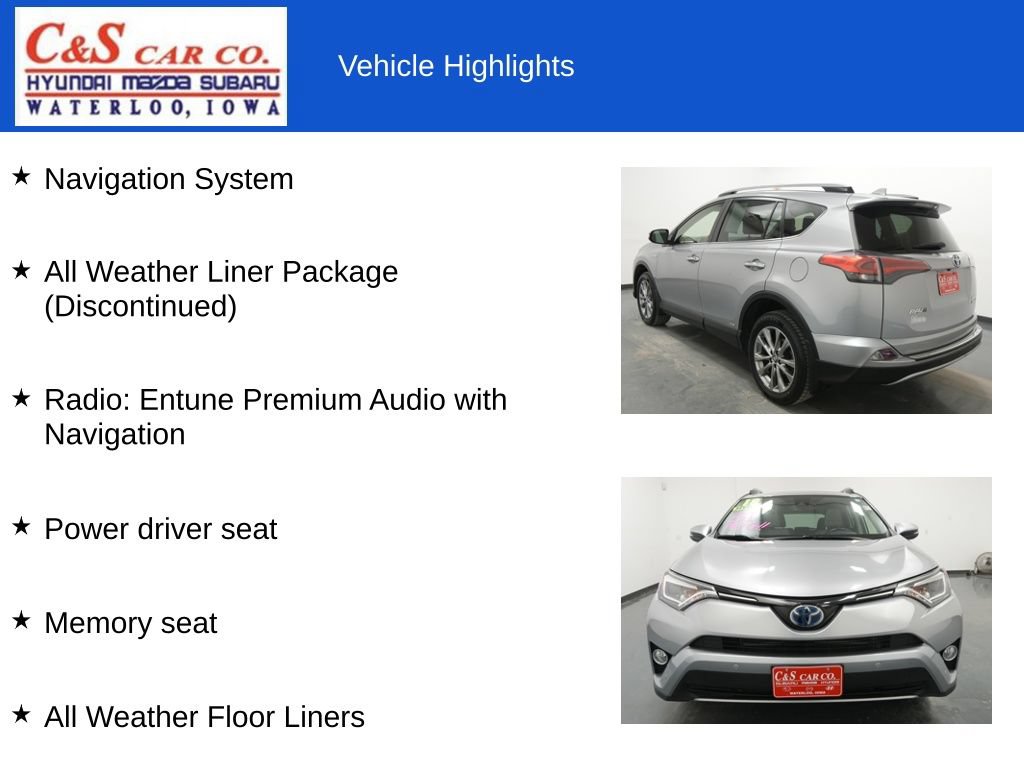 Used 2018 Toyota RAV4 Limited AWD/4WD image 7