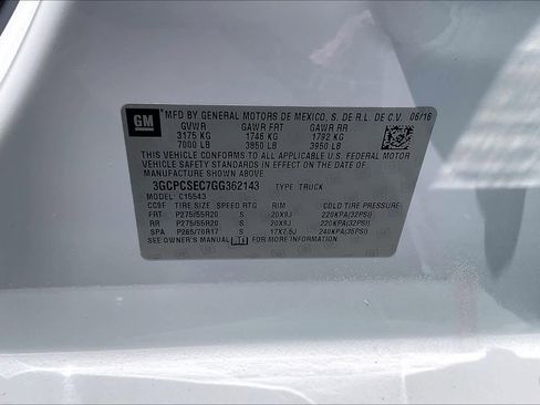 Used 2016 Chevrolet Silverado 1500 LTZ w/ Sport Package image 30