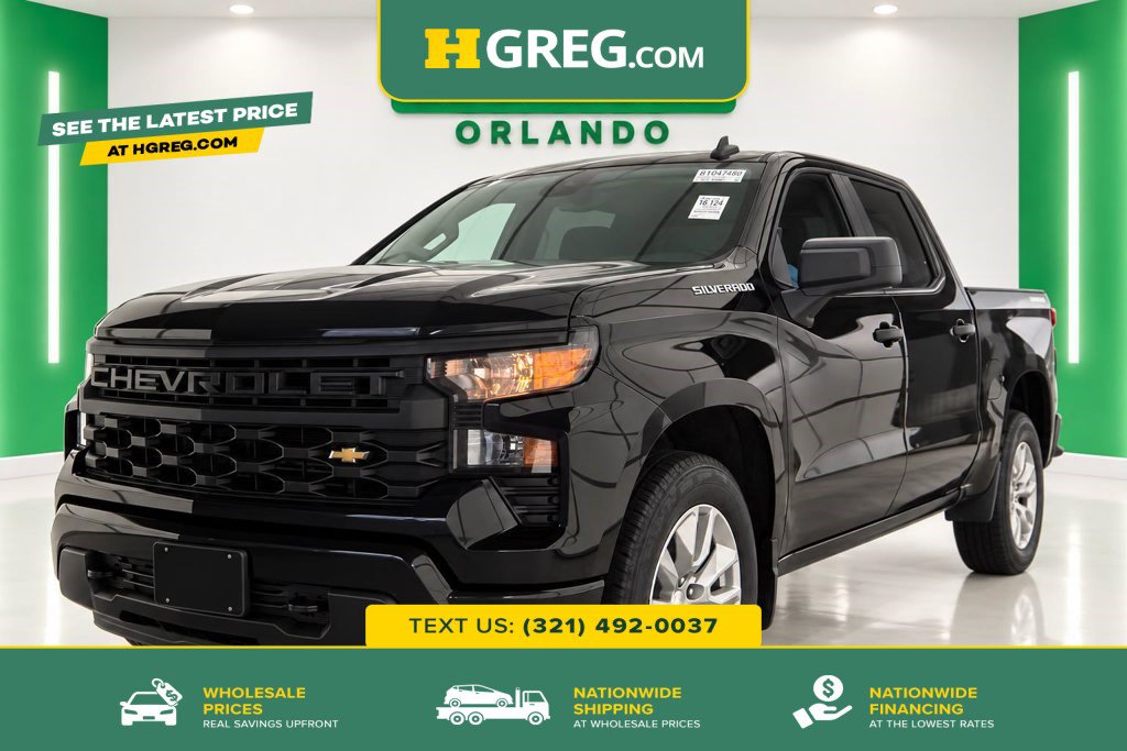 Used 2024 Chevrolet Silverado 1500 Custom RWD image 1