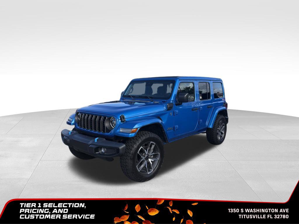 Used 2024 Jeep Wrangler Unlimited w/ Technology Group AWD/4WD image 4