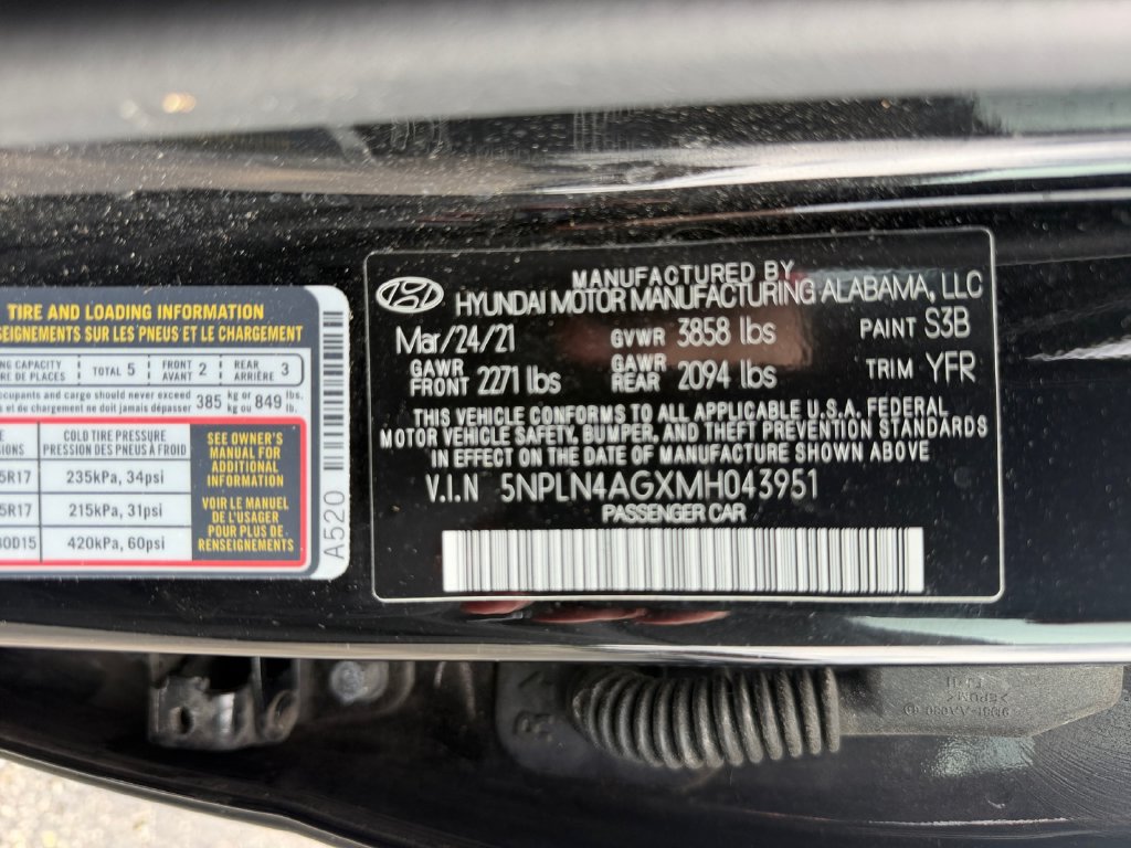 Used 2021 Hyundai Elantra SEL w/ Convenience + Premium Package FWD image 31