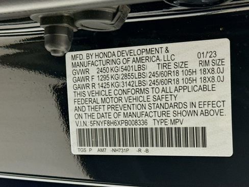 Certified 2023 Honda Passport TrailSport image 35