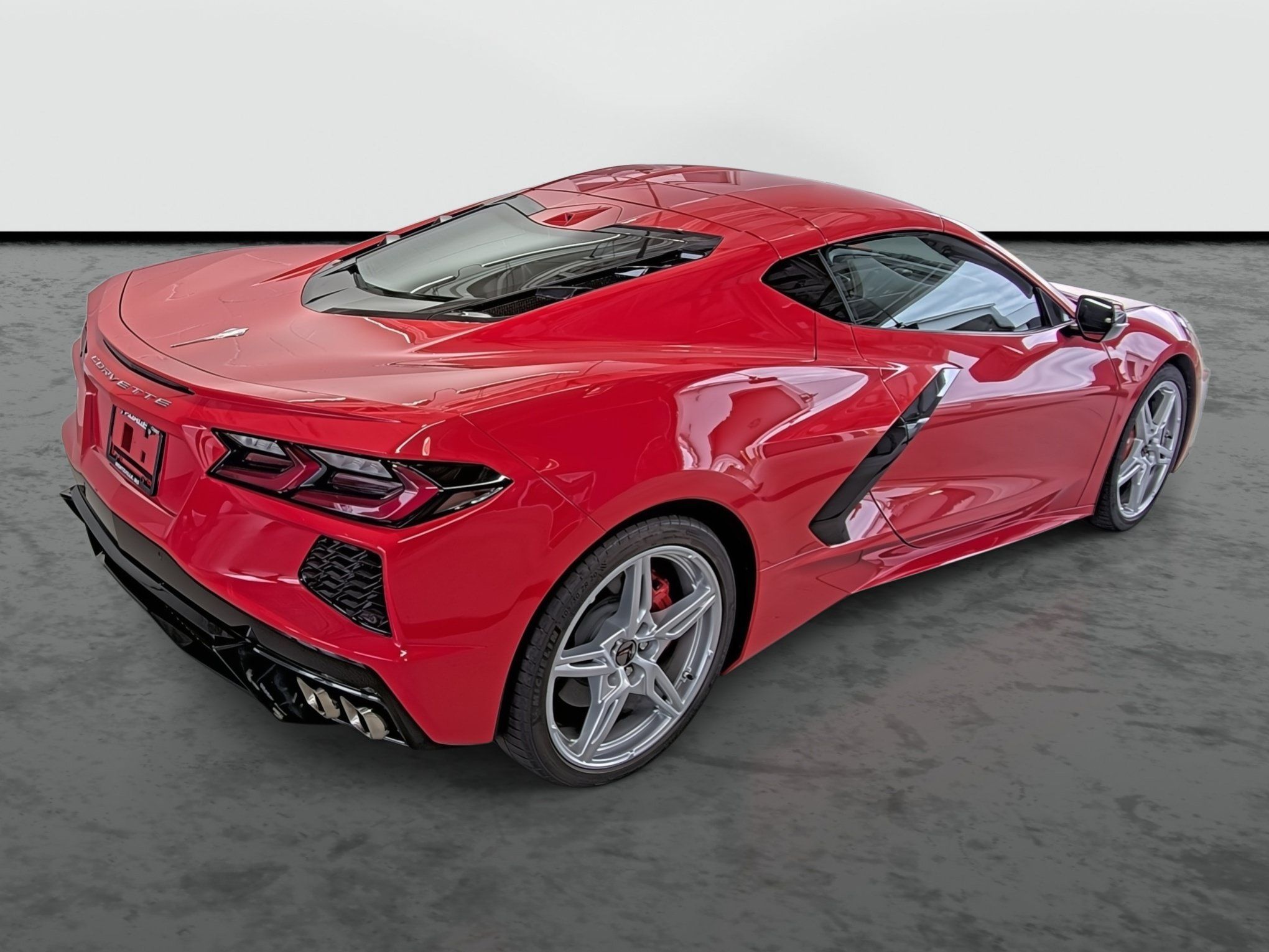 Used 2023 Chevrolet Corvette Stingray Preferred Cpe w/ Chrome Exterior Badge Package RWD image 14
