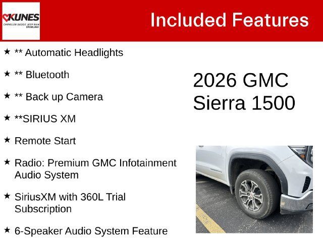 Used 2026 GMC Sierra 1500 SLT AWD/4WD image 5