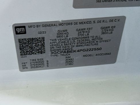 Used 2023 Chevrolet Silverado 1500 Custom RWD image 38