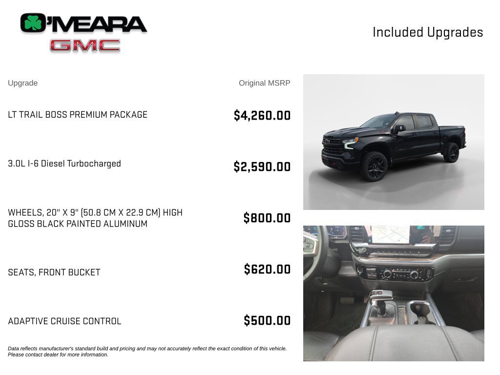 Used 2024 Chevrolet Silverado 1500 LT Trail Boss w/ LT Trail Boss Premium Package AWD/4WD image 4