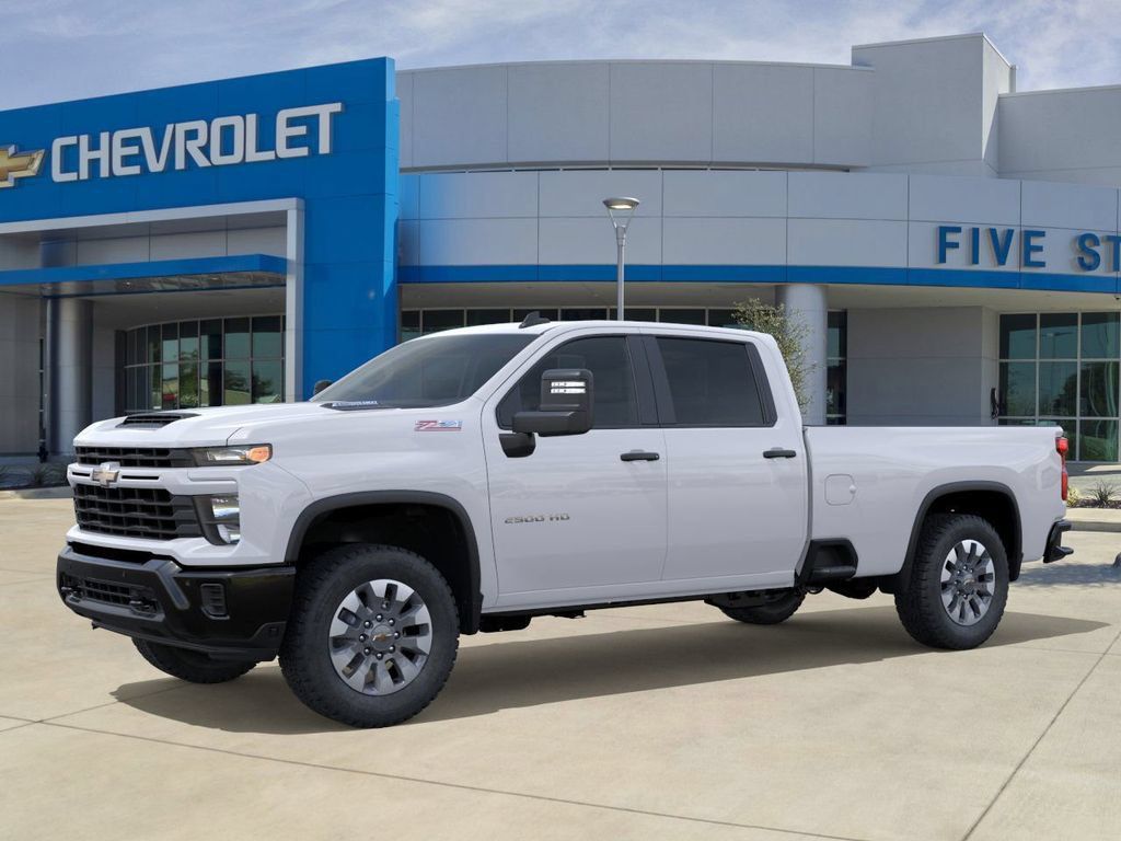 New 2025 Chevrolet Silverado 2500 Custom w/ Custom Value Package AWD/4WD image 2