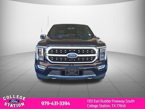 Used 2022 Ford F150 Platinum w/ Equipment Group 701A High image 2