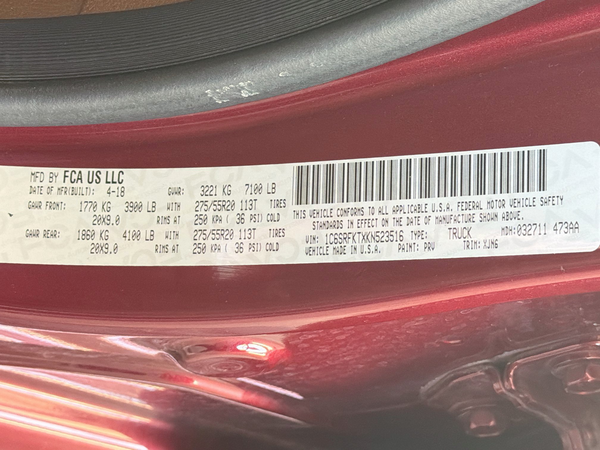Used 2019 RAM 1500 Limited AWD/4WD image 12
