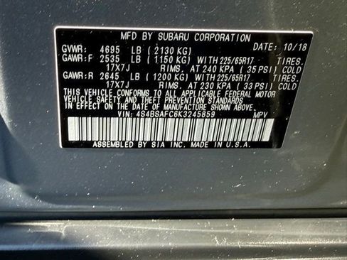 Used 2019 Subaru Outback 2.5i Premium AWD/4WD image 41