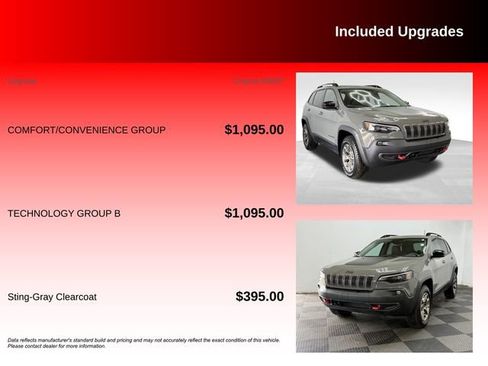 Certified 2022 Jeep Cherokee Trailhawk w/ Technology Group B image 6